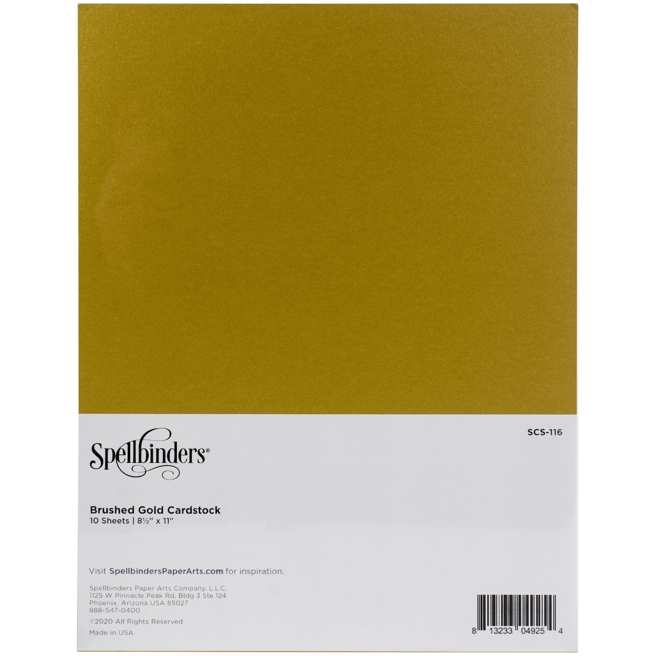 Spellbinders® Metallic 8.5" x 11" Cardstock, 10 Sheets